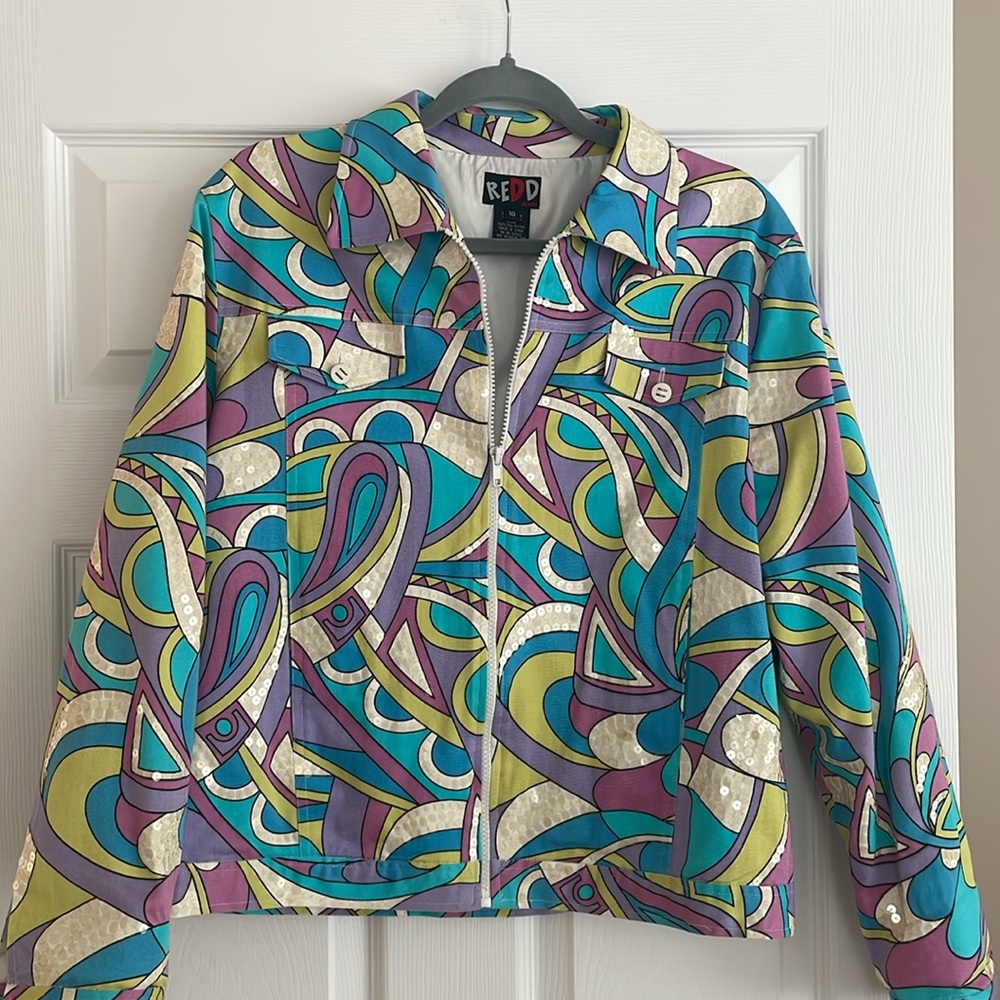 Pucci Look Women's Multicolor Jacket size 10